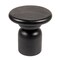 Hello Honey Round Mango Wood Accent Table with Stacked End Grain Base